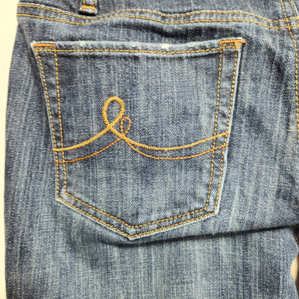 Ann Taylor LOFT Jeans Womens Size 16 Slim Fit Dark Wash Denim - Picture 6 of 8